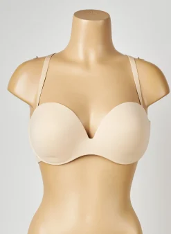 Soutien-gorge Wacoal Beige Haut Soutien-gorge Moulé