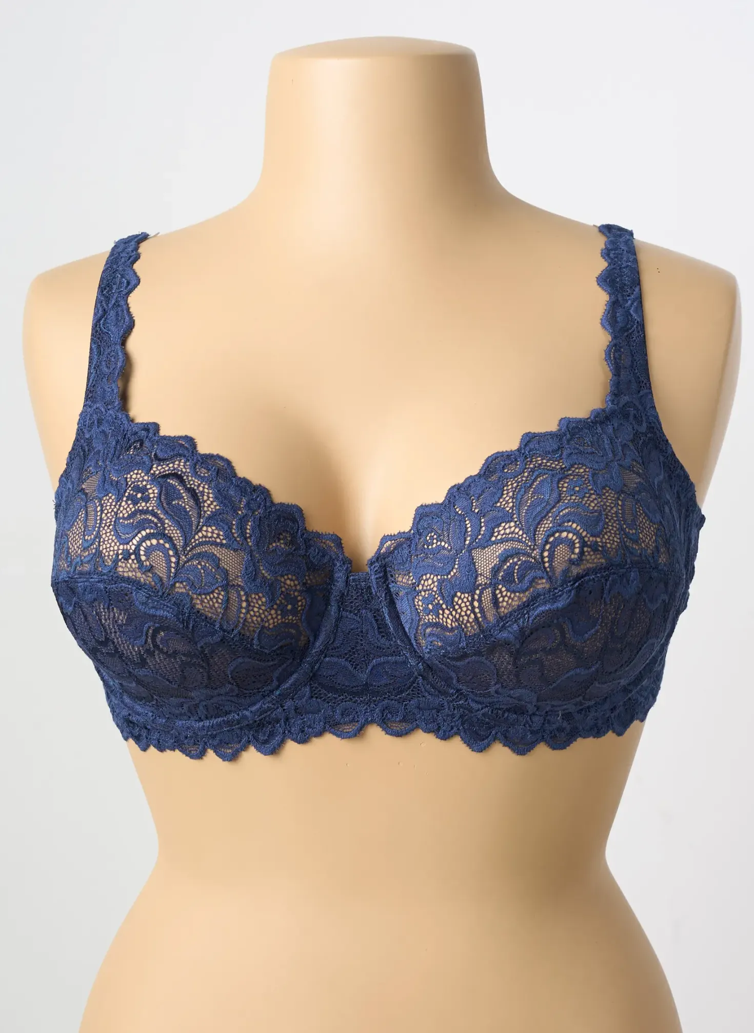 Soutien-gorge Wacoal Bleu Haut Soutien-gorge Emboitant