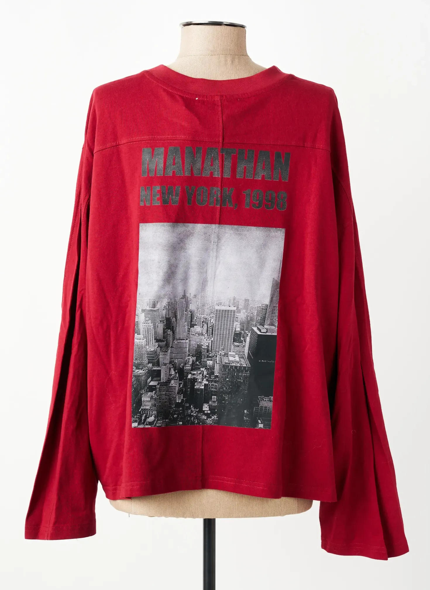 Sweat-shirt Adore Rouge Manches Longues