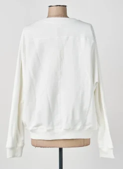 Sweat-shirt Artlove Blanc Manches Longues