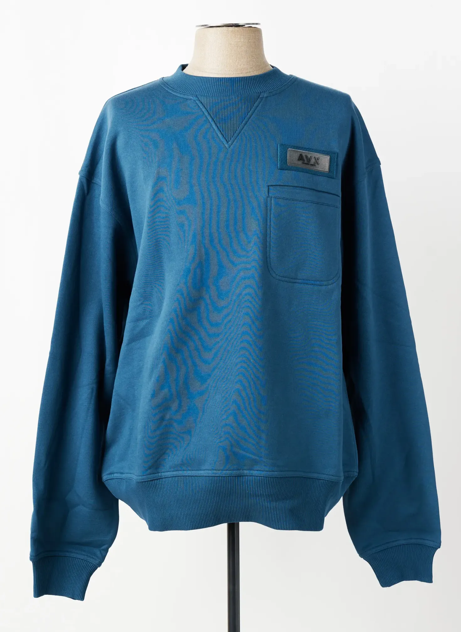 Sweat-shirt Avirex Bleu Manches Longues
