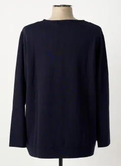 Sweat-shirt Bagoraz Bleu Manches Longues