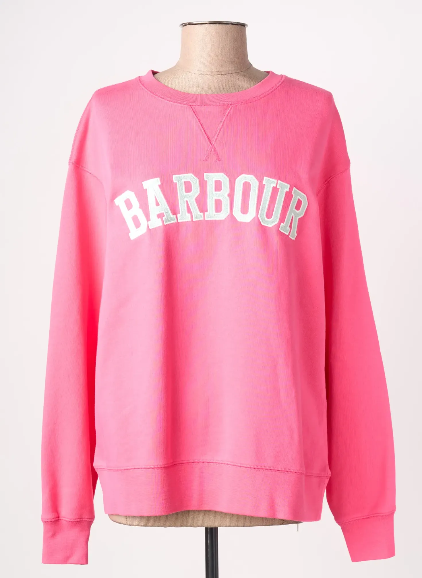 Sweat-shirt Barbour Rose Manches Longues