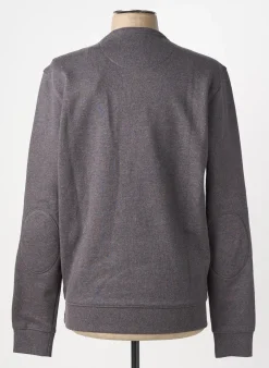 Sweat-shirt Billybelt Gris Manches Longues