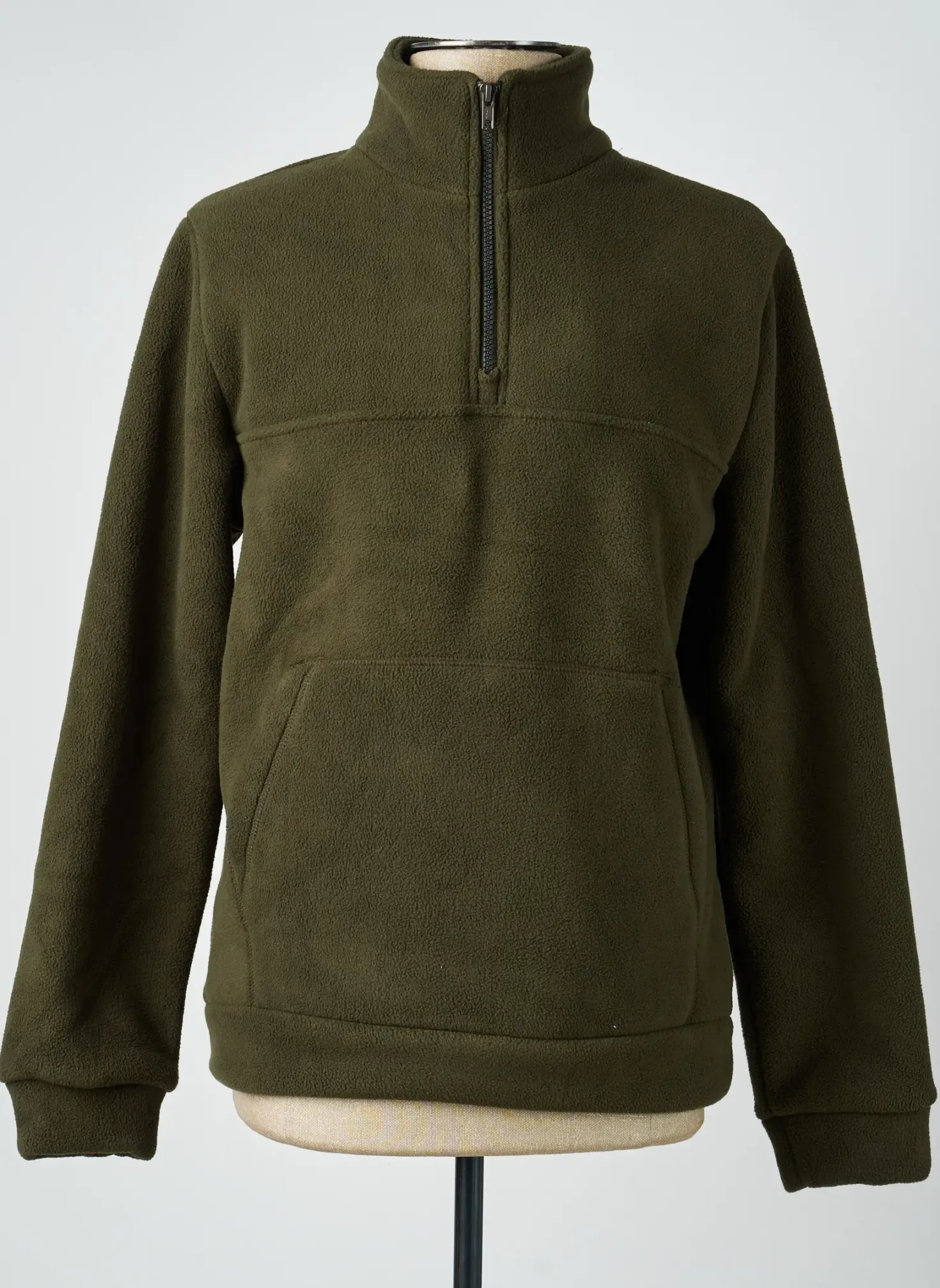 Sweat-shirt Blend Vert Manches Longues