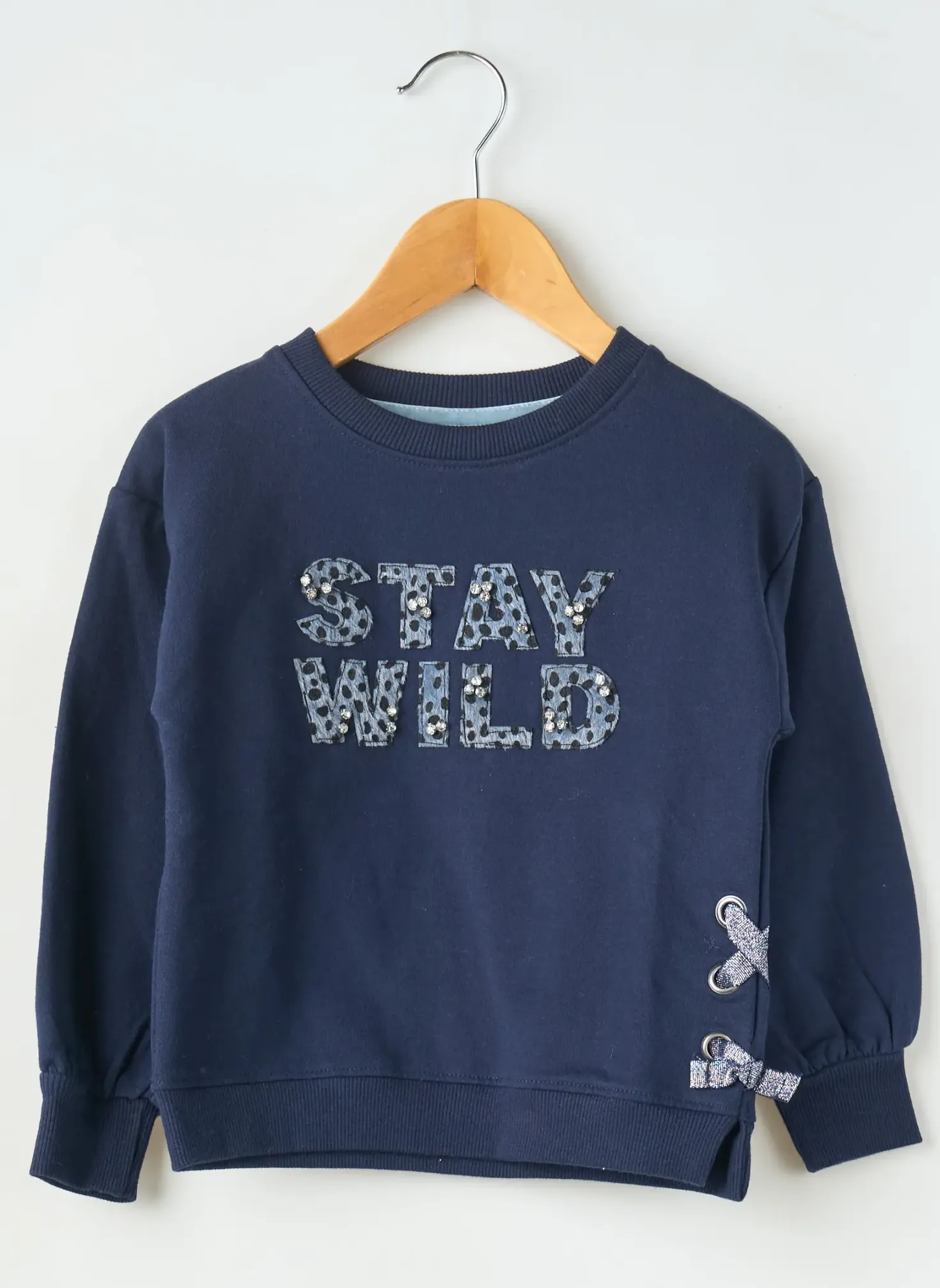 Sweat-shirt Boboli Bleu Manches Longues