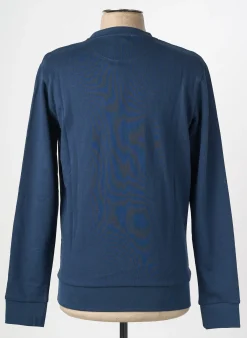 Sweat-shirt Camberabero Bleu Manches Longues
