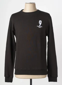 Sweat-shirt Camberabero Noir Manches Longues