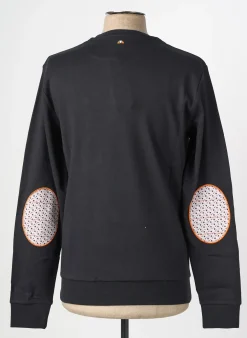 Sweat-shirt Camberabero Noir Manches Longues