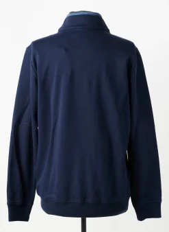 Sweat-shirt Cambridge Bleu Manches Longues