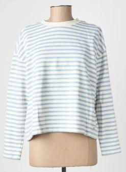 Sweat-shirt Camel Active Bleu Manches Longues