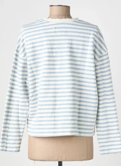 Sweat-shirt Camel Active Bleu Manches Longues