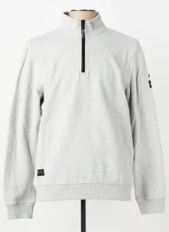 Sweat-shirt Camel Active Gris Manches Longues