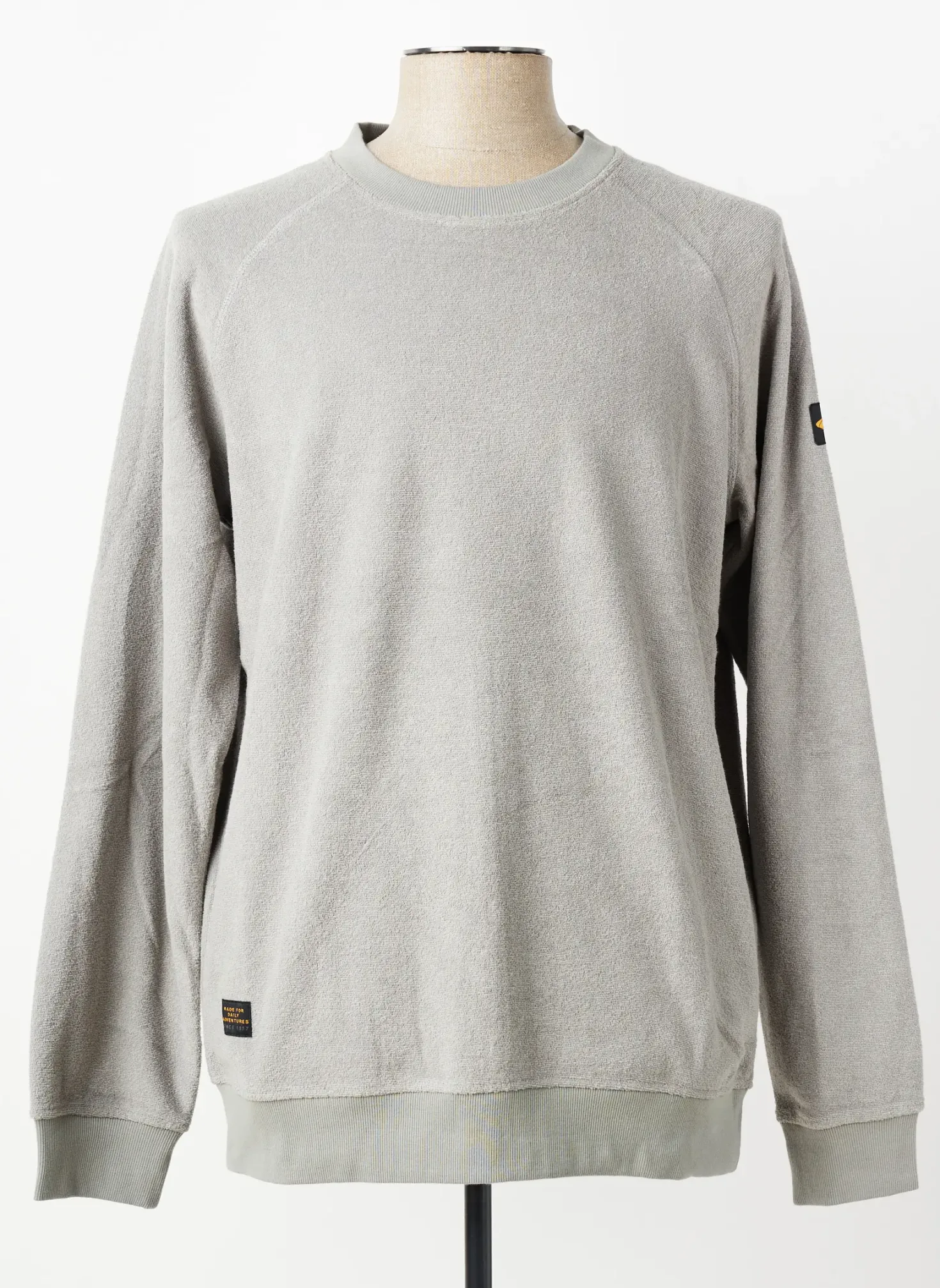 Sweat-shirt Camel Active Gris Manches Longues