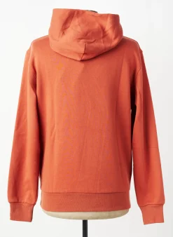 Sweat-shirt À Capuche Champion Orange Manches Longues