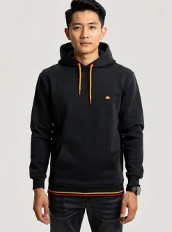 Sweat-shirt À Capuche Ellesse Noir Manches Longues