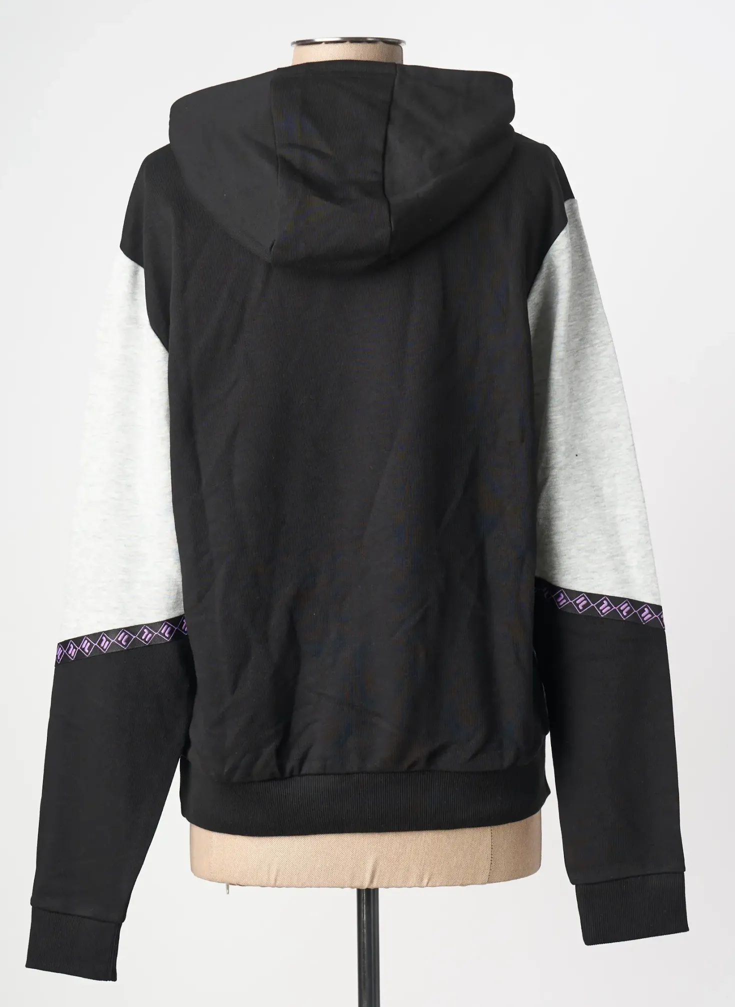 Sweat-shirt À Capuche Fila Gris