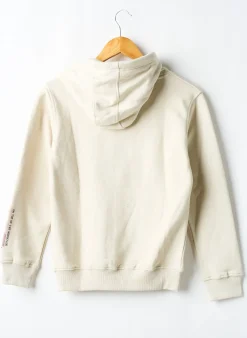 Sweat-shirt À Capuche Garcia Beige Manches Longues