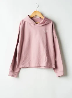 Sweat-shirt À Capuche Garcia Rose Manches Longues