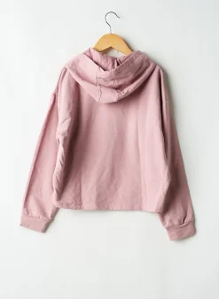 Sweat-shirt À Capuche Garcia Rose Manches Longues