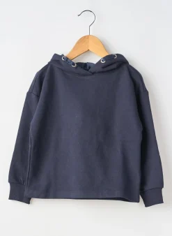 Sweat-shirt À Capuche Kids Only Bleu Manches Longues