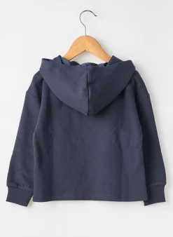 Sweat-shirt À Capuche Kids Only Bleu Manches Longues