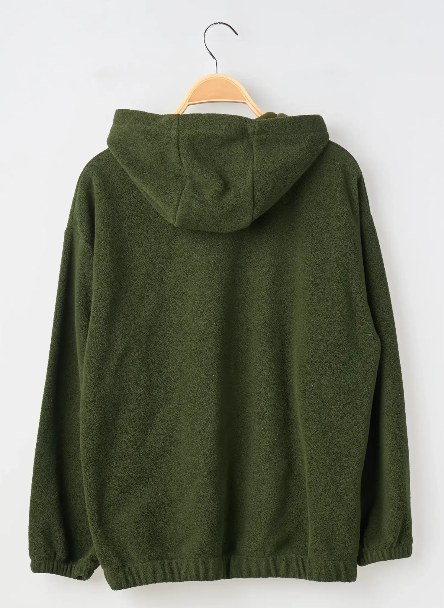 Sweat-shirt À Capuche La Redoute Vert Manches Longues
