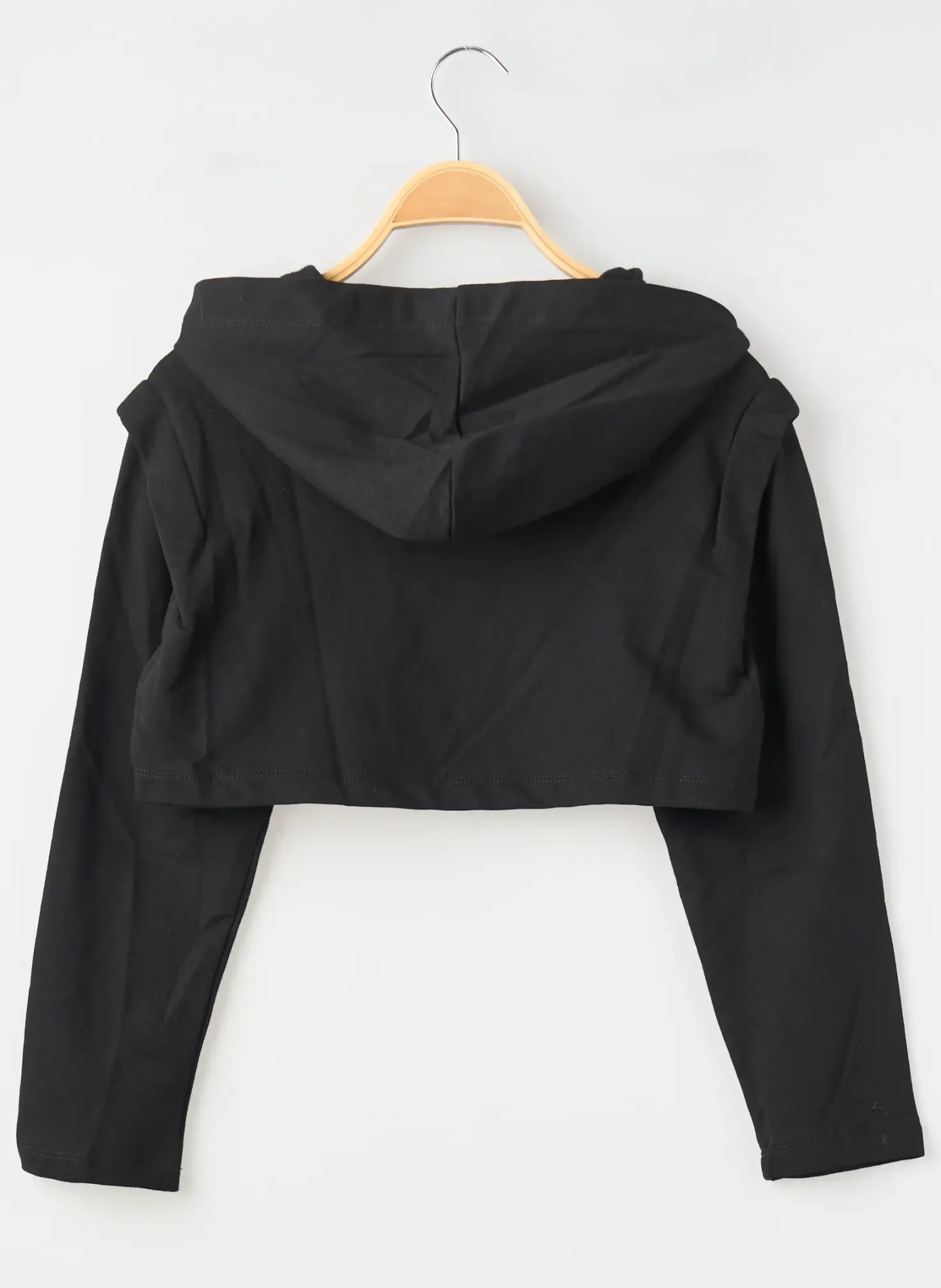 Sweat-shirt À Capuche Mayoral Noir Manches Longues