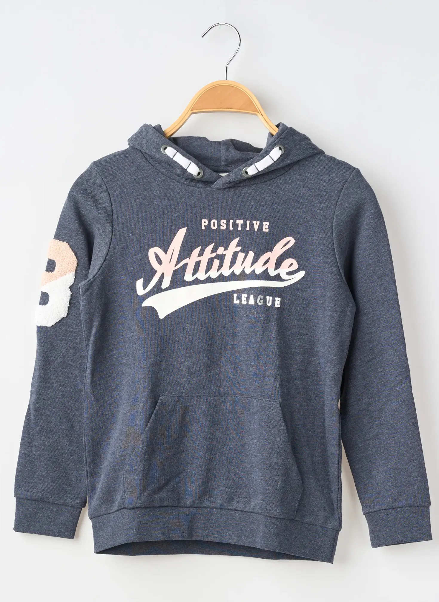 Sweat-shirt À Capuche Name It Gris Manches Longues