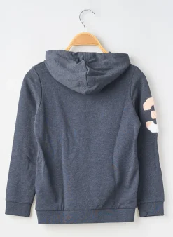 Sweat-shirt À Capuche Name It Gris Manches Longues