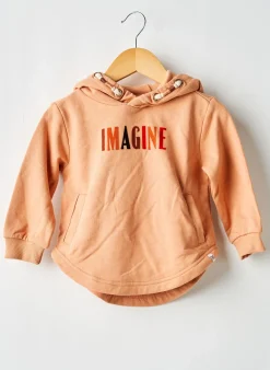 Sweat-shirt À Capuche Noppies Orange Manches Longues