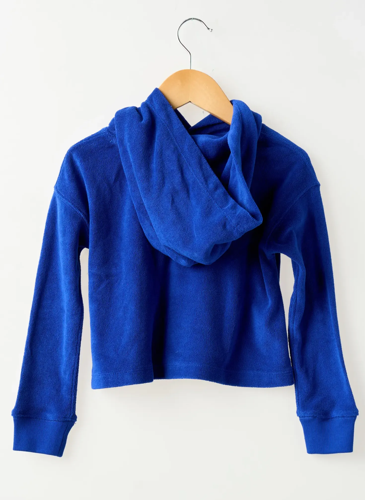 Sweat-shirt À Capuche Ralph Lauren Bleu Manches Longues