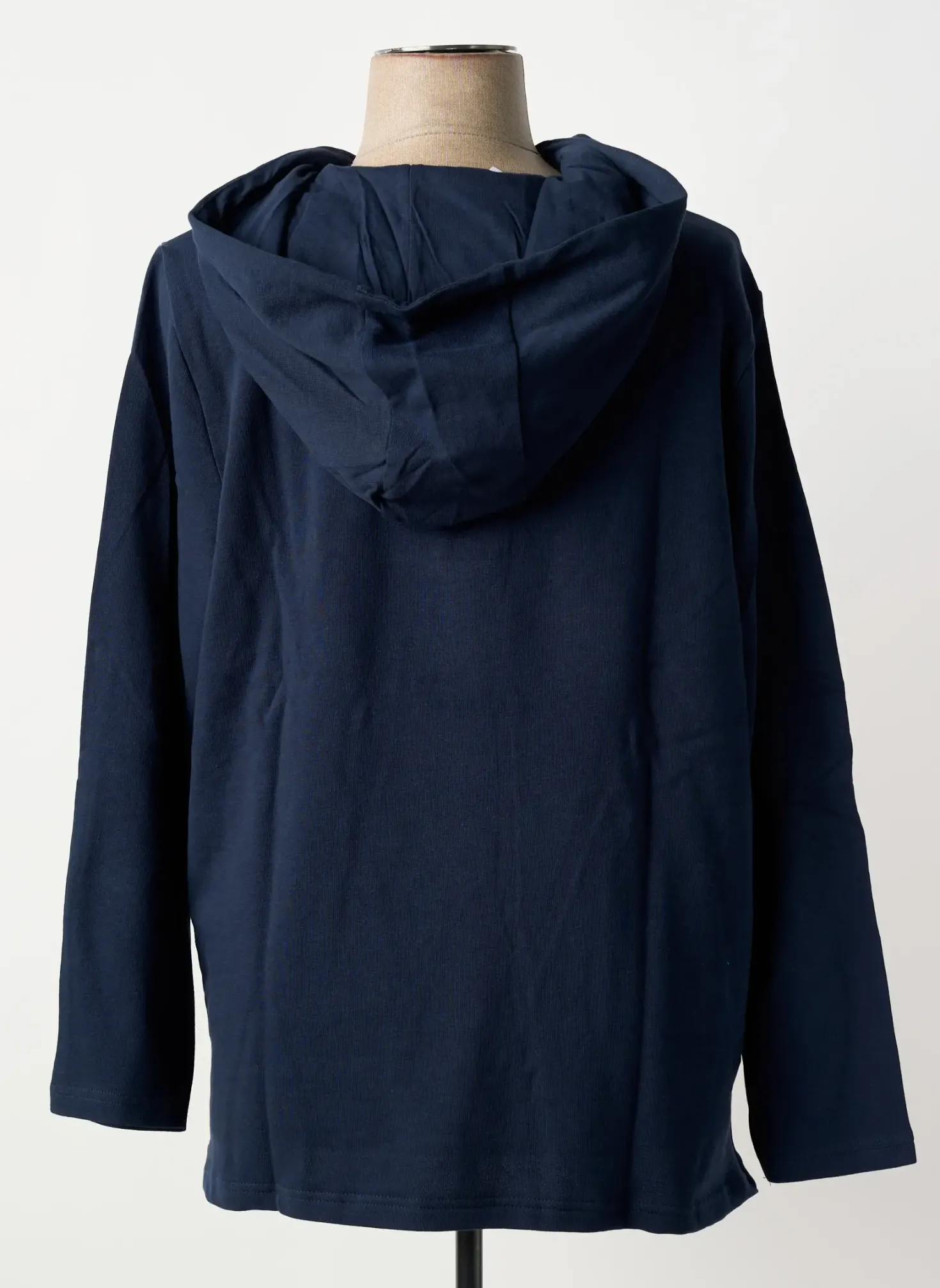 Sweat-shirt À Capuche Sheego Bleu Manches Longues