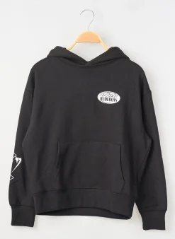 Sweat-shirt À Capuche Tiffosi Noir Manches Longues
