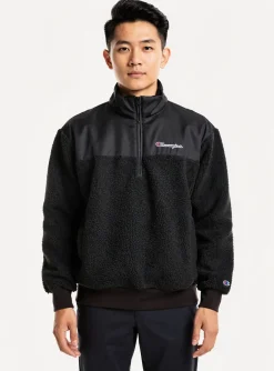 Sweat-shirt Champion Noir Manches Longues