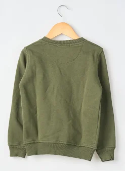Sweat-shirt Comme Des Garcons Vert Manches Longues