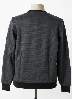 Sweat-shirt Crocquer Noir Manches Longues
