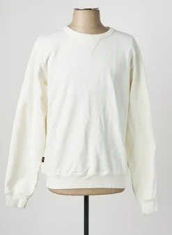 Sweat-shirt Daytona Beige Manches Longues