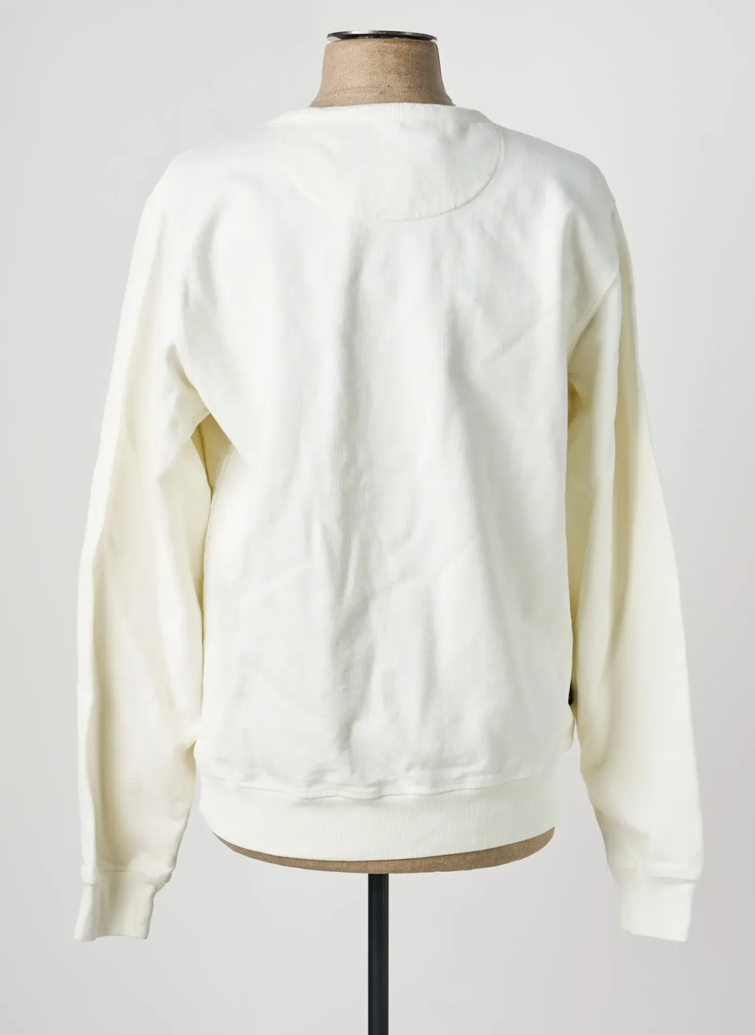 Sweat-shirt Daytona Beige Manches Longues