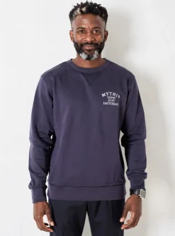 Sweat-shirt Daytona Bleu Manches Longues