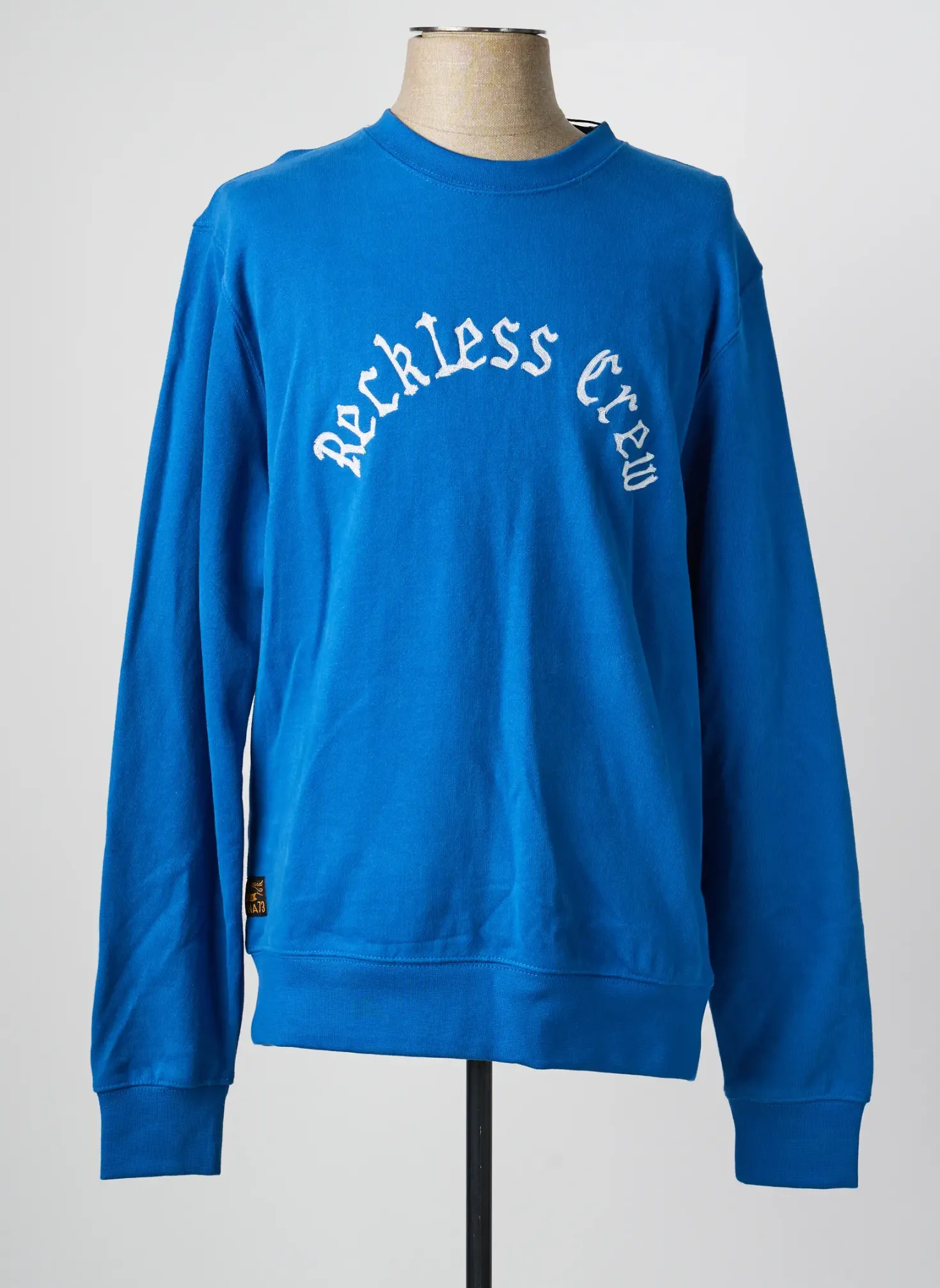 Sweat-shirt Daytona Bleu Manches Longues