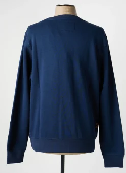 Sweat-shirt Daytona Bleu Manches Longues