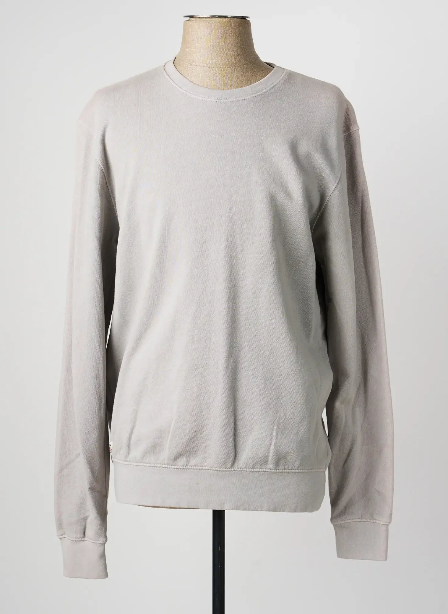 Sweat-shirt Daytona Gris Manches Longues