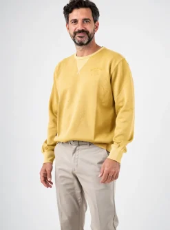 Sweat-shirt Daytona Marron Manches Longues