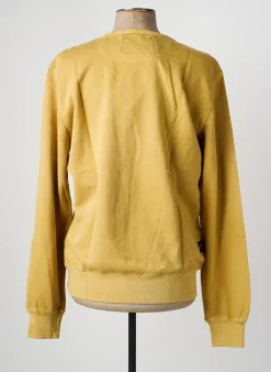 Sweat-shirt Daytona Marron Manches Longues