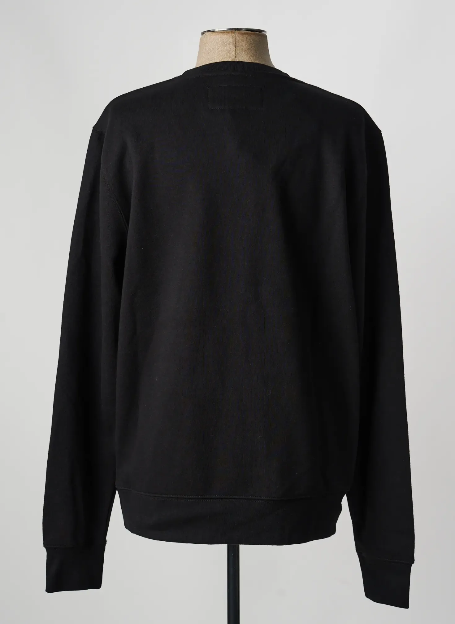 Sweat-shirt Daytona Noir Manches Longues