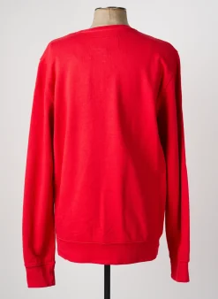 Sweat-shirt Daytona Rouge Manches Longues