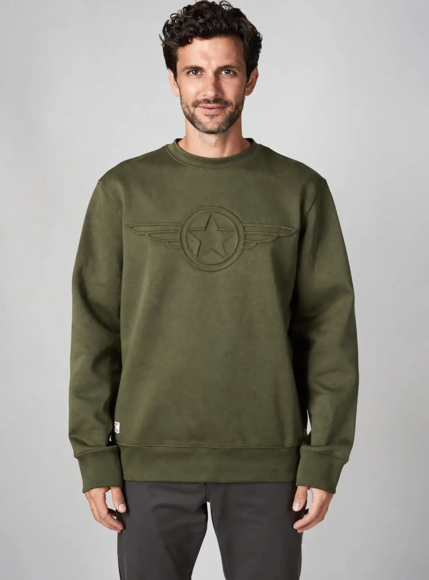 Sweat-shirt Daytona Vert Manches Longues