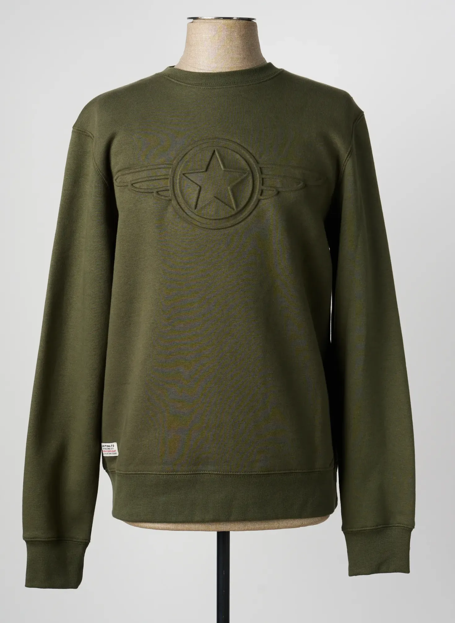 Sweat-shirt Daytona Vert Manches Longues