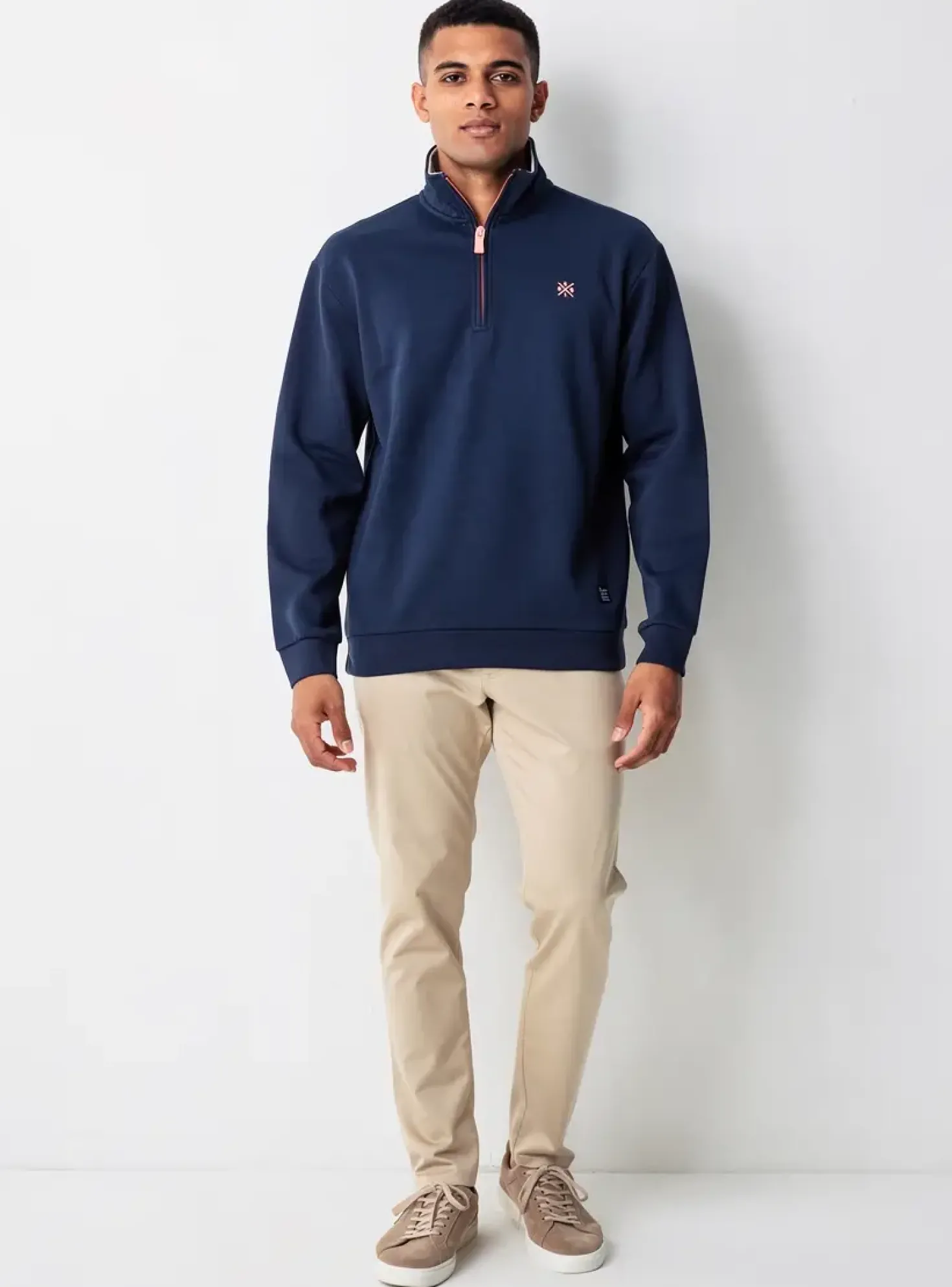 Sweat-shirt Easyline Bleu Manches Longues